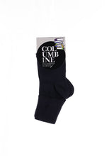 Load image into Gallery viewer, Ahutoetoe Ankle Socks Navy (3 Pairs) - Columbine
