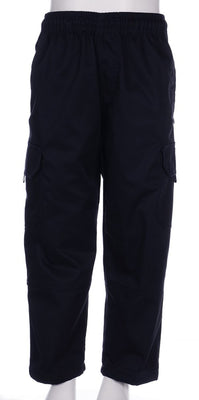 School Cargo Pants - Navy