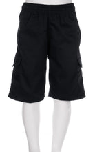 Load image into Gallery viewer, Swanson School - Cargo Shorts Black