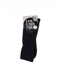 Knee High Socks Black (1 Pair) Columbine Merino