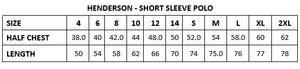 Henderson Primary School - Short Sleeve Polo Shirt