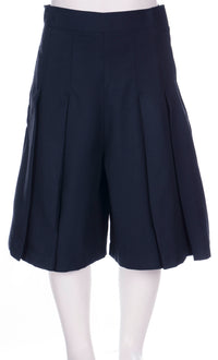 Glendowie 4 Pleat Culottes - Navy