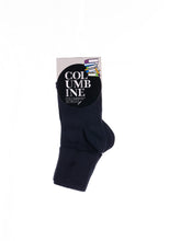 Load image into Gallery viewer, Glendowie - Ankle Socks Navy (3 Pairs) Columbine