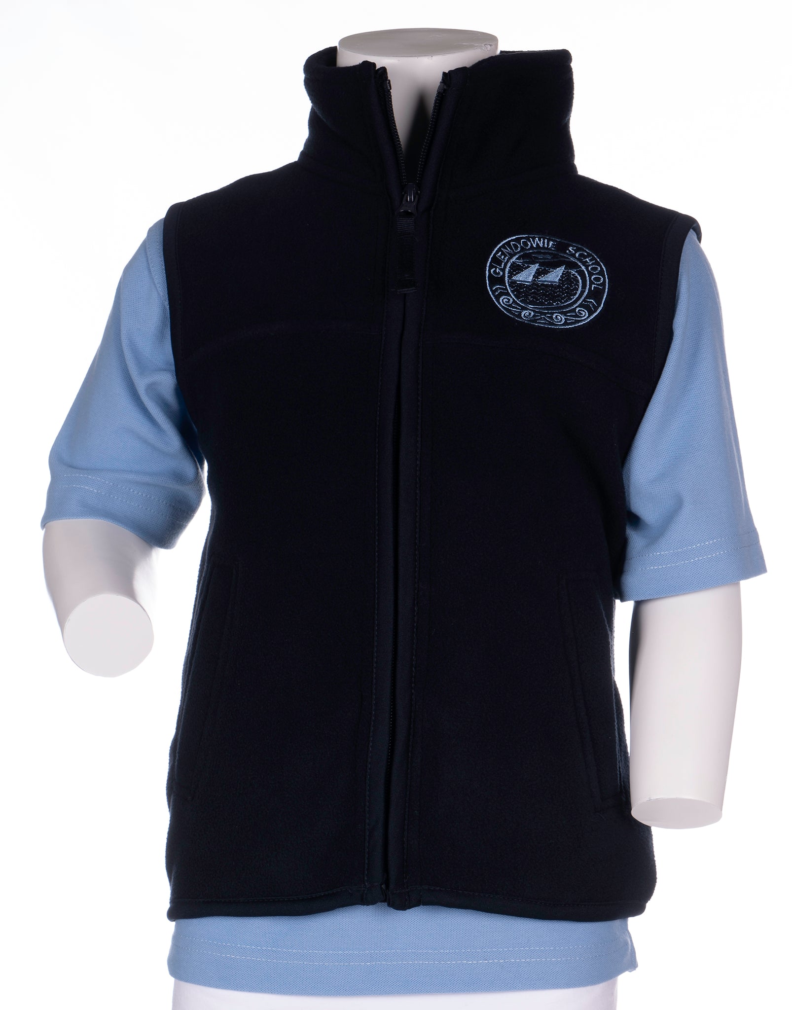 Glendowie School Polar Fleece Vest - Main Image