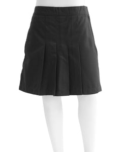BACK TO SCHOOL SPECIAL - Riverhead School - Front Pleat Skort Black